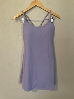 Halara SoftlyZero Active Dress-Easy Peezy Tulip Purple, S